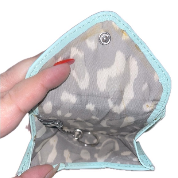 Aimee Kestenberg Ashley Trifold, Mint Green - Picture 7 of 9